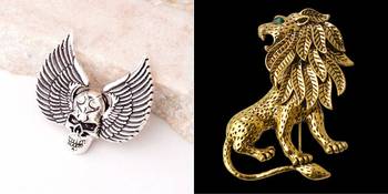 Silver brooch 3