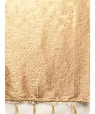 CHIKU jacquard sarees 6