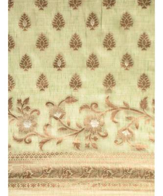 GREEN jacquard sarees 5