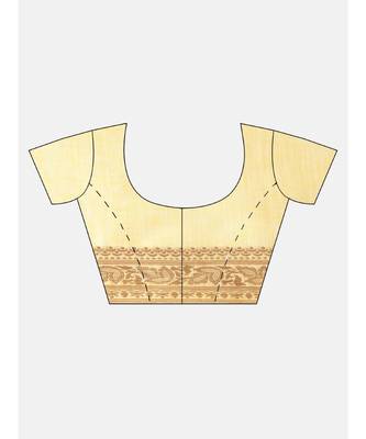 YELLOW jacquard sarees 6