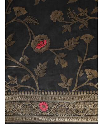 BLUE jacquard sarees 5