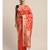 ORANGE jacquard sarees