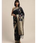BLUE jacquard sarees