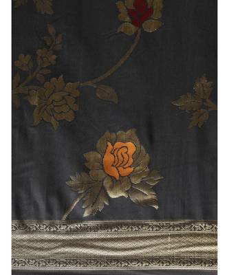 BLUE jacquard sarees 5