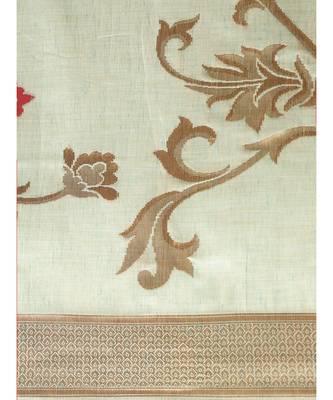 BLUE jacquard sarees 5