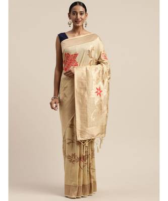 CHIKU jacquard sarees 3