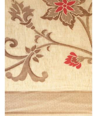 CHIKU jacquard sarees 5