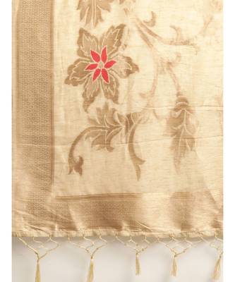 CHIKU jacquard sarees 6