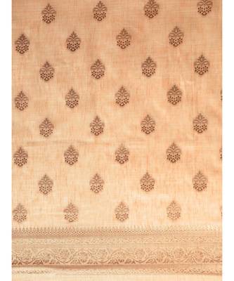PEACH jacquard sarees 4