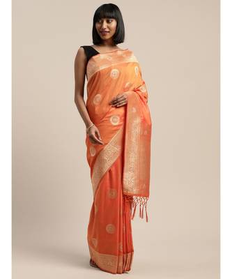 GOLD jacquard sarees 2