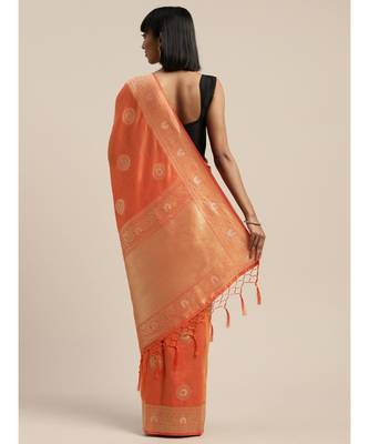 GOLD jacquard sarees 3