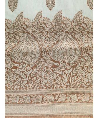 BLUE jacquard sarees 5