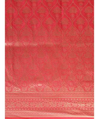 PINK jacquard sarees 5