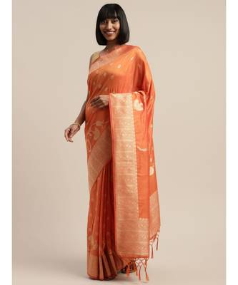 GOLD jacquard sarees 2