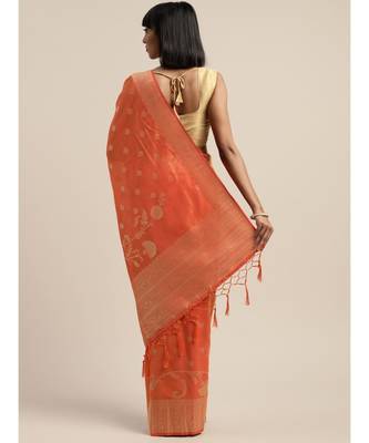 GOLD jacquard sarees 4