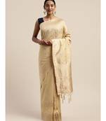 CHIKU jacquard sarees