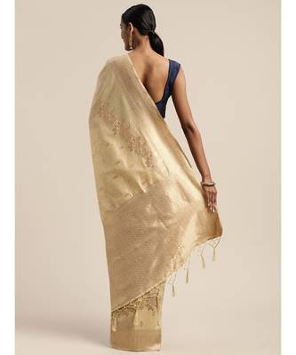 CHIKU jacquard sarees 4