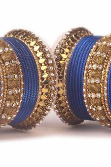 Blue bangles-and-bracelets