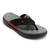 Black Color Thong Sporty Look Flip Flops By Trends & Trades for Men's