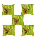 Mekanshi Cushion Cover Set Of 5 Size 16 X16