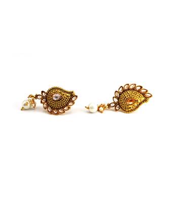 antique Gold Plated Alloy Earrings 7