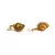 antique gold AlloyEarrings