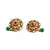 antique gold AlloyEarrings