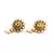 antique gold AlloyEarrings