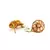 antique gold AlloyEarrings