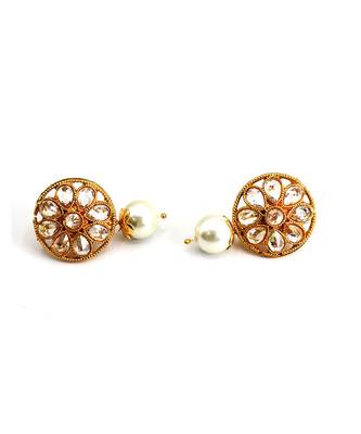 antique gold AlloyEarrings 6