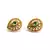 antique gold AlloyEarrings