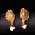 antique gold AlloyEarrings
