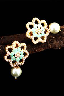 antique gold AlloyEarrings
