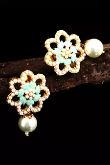 antique gold AlloyEarrings