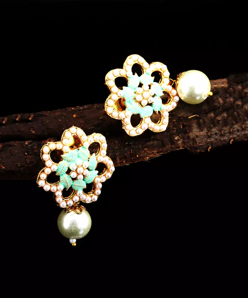 antique gold AlloyEarrings