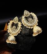 antique gold AlloyEarrings