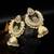 antique gold AlloyEarrings