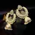 antique gold AlloyEarrings