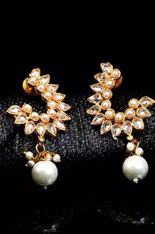 antique gold AlloyEarrings