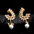 antique gold AlloyEarrings