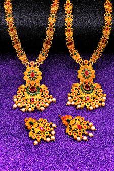 antique gold Alloynecklace-sets