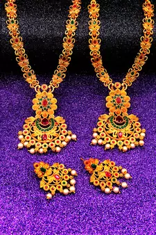 antique gold Alloynecklace-sets