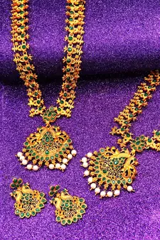 antique gold Alloynecklace-sets
