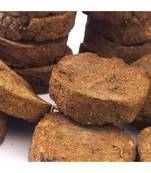 SHRI ANAND  Desi Cow Dung Cake for Pooja Havan Agnihotra   holika dahan Gobar Upla  Pack Of 10