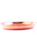 Shri Anand Pure Copper Pooja Thali Plate 6 inch