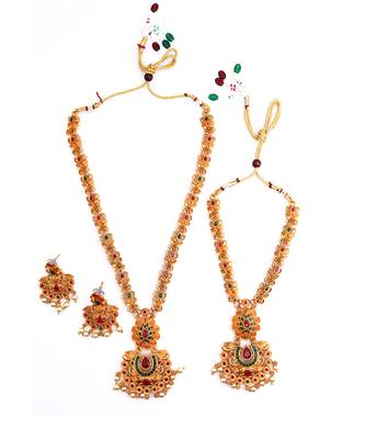 antique gold Alloynecklace-sets 3