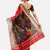 Red Printed Art Silk Saree With Blouse