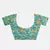 Cream Printed Georgette Saree With Blouse