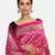 Pink Woven Art Silk Saree With Blouse