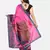 Pink Printed Art Silk Saree With Blouse